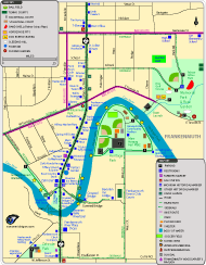 Downtown Frankenmuth Map - small map