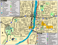 Downtown Grand Rapids Map - small map