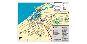 Get a map of the beach, bike route, walking route, parks, restaurants and more in the New Buffalo.