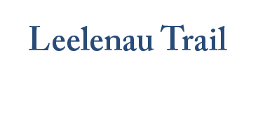 Leelenau Trail logo logo