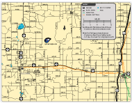 Baldwin, Chase Township & Reed City Segment Map - small map