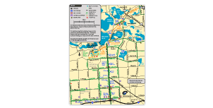 Download a map of the West Bloomfield Trail, as well as several paved paths in the area.